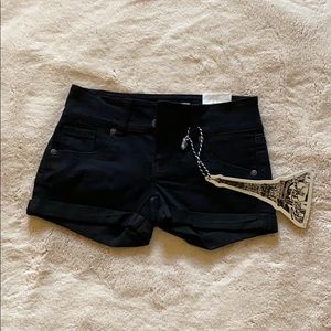 Paris Blues Black Shorts